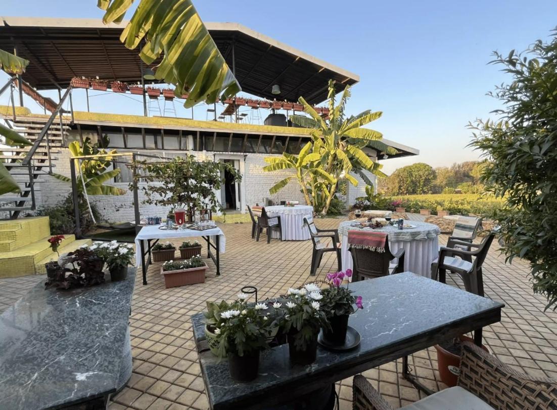 Saffronstays Onellaa, Nashik - Infinity Pool Villa Surrounded By A Vineyard Zewnętrze zdjęcie